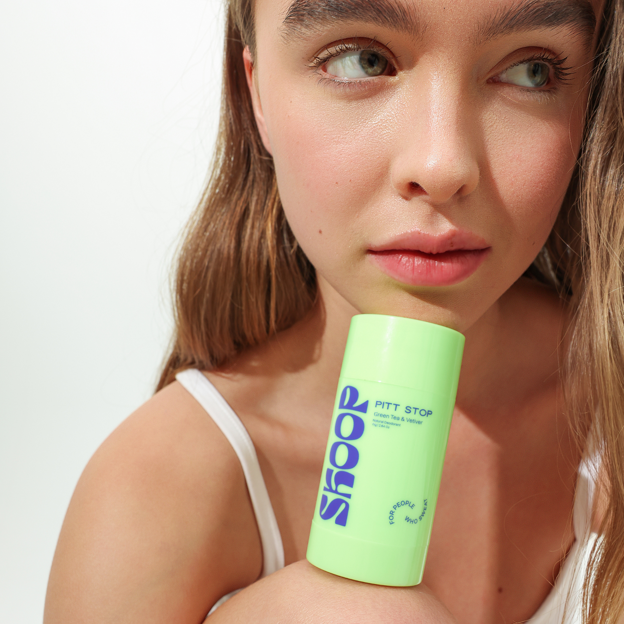 Pitt Stop, Natural Deodorant, Green Tea and Vetiver