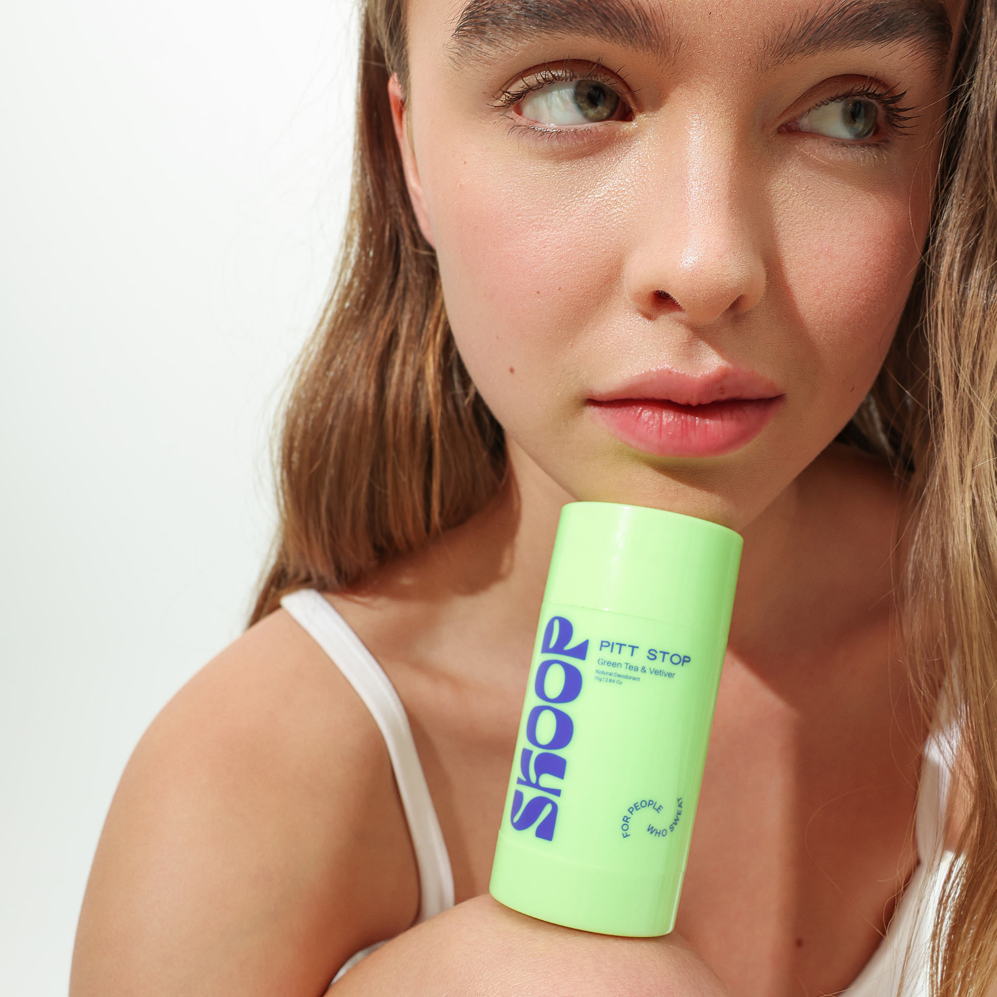 Pitt Stop, Natural Deodorant, Green Tea and Vetiver