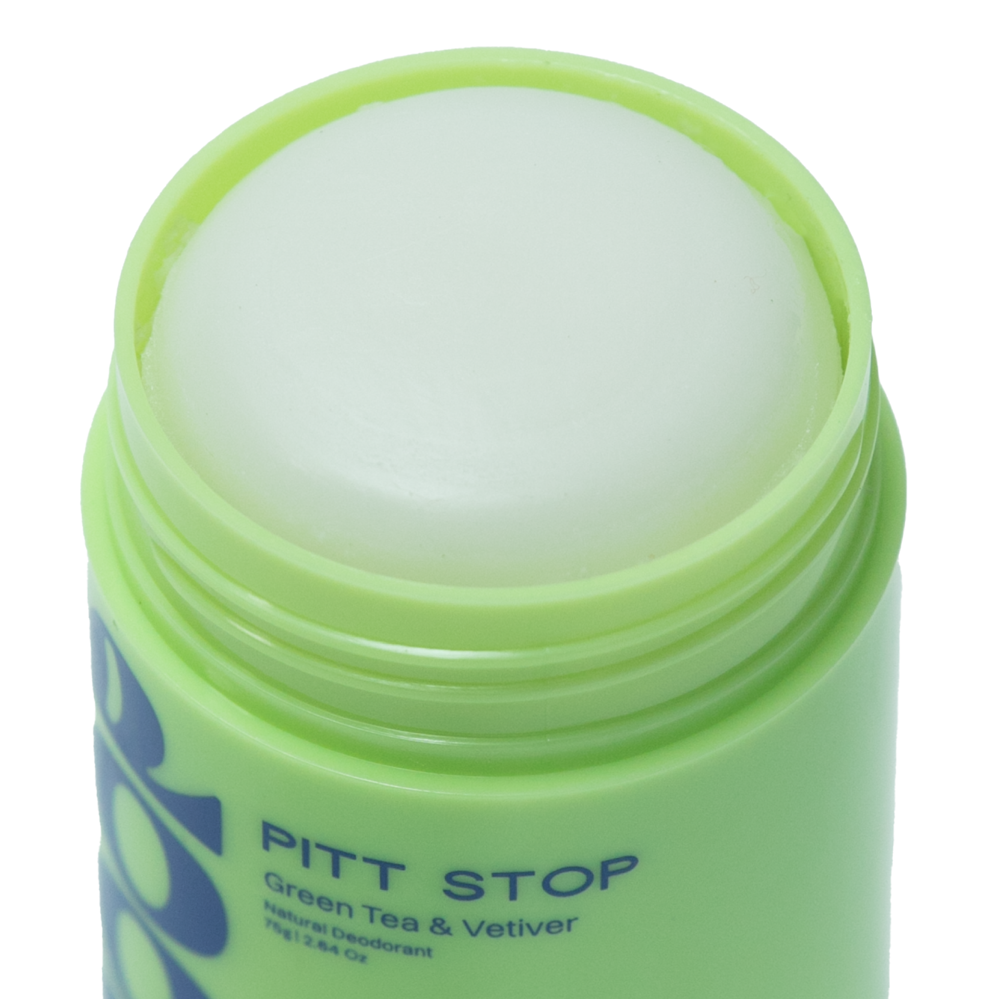 Pitt Stop, Natural Deodorant, Green Tea and Vetiver