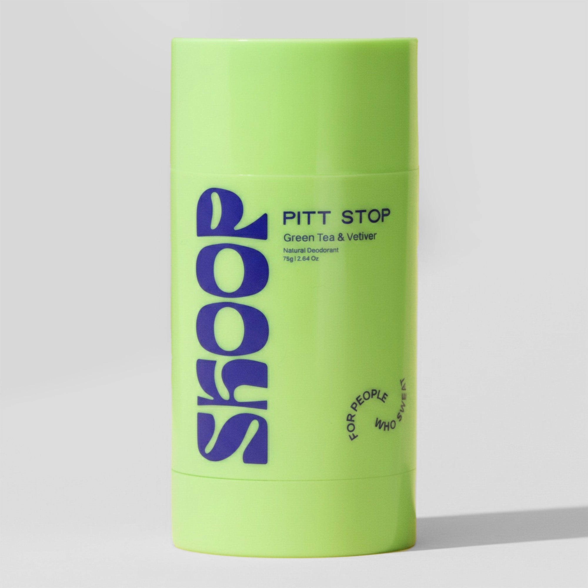 Pitt Stop, Natural Deodorant, Green Tea and Vetiver